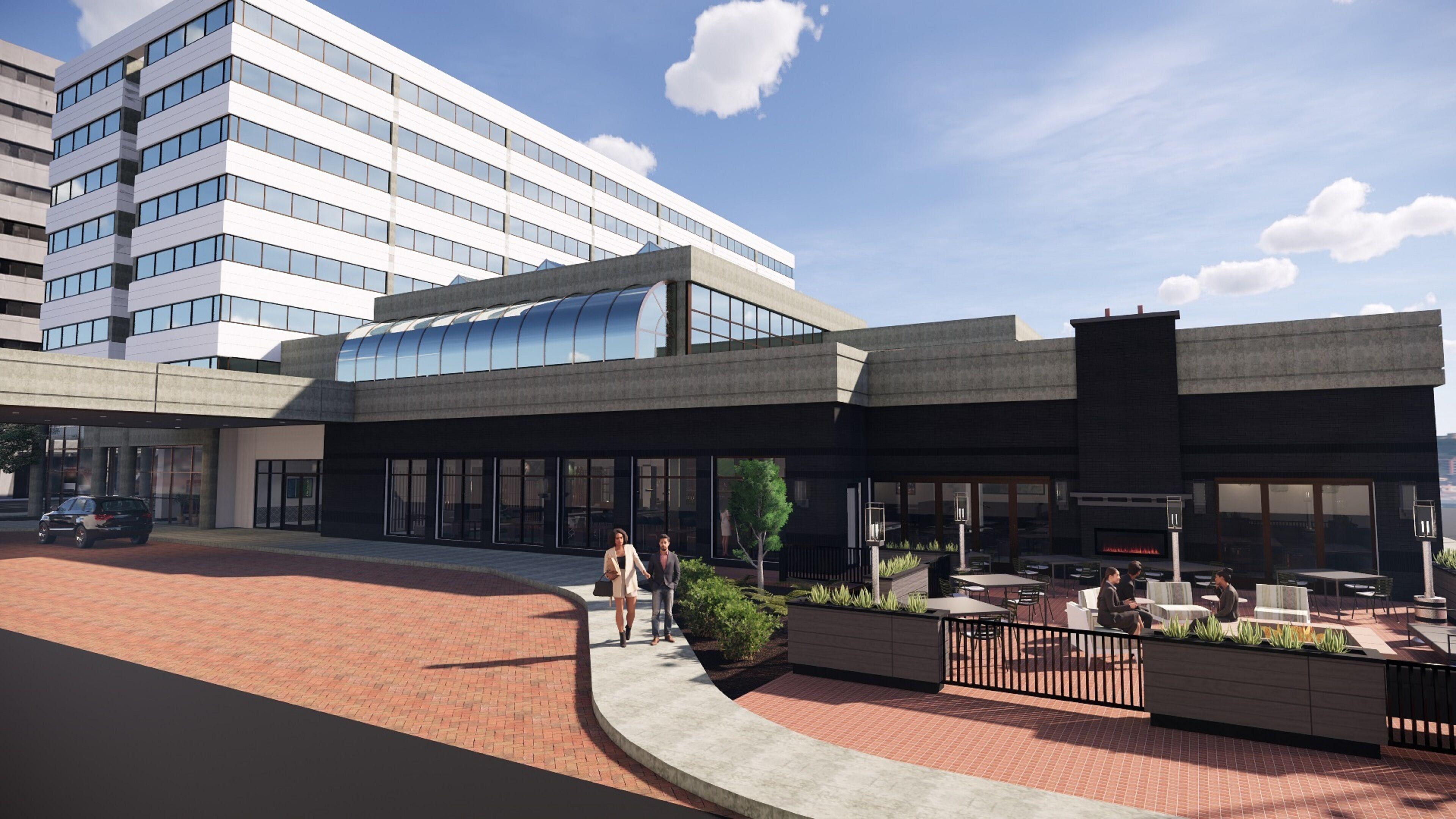 Doubletree By Hilton Canton Downtown Exterior foto